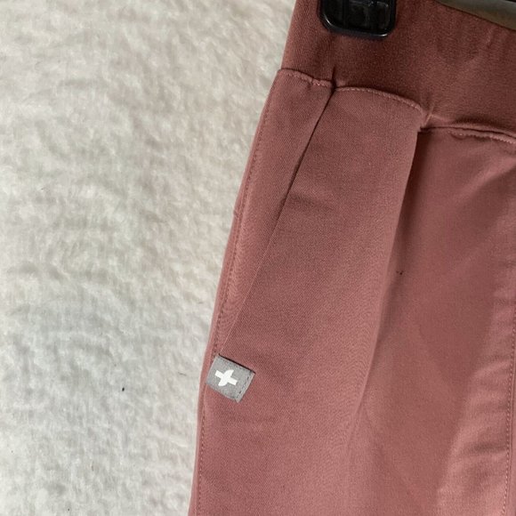 FIGS Scrub‎ Pants Women's XS Pink Stretch Logo Drawstring Pockets Nurse Dr. 7875 - Picture 2 of 11